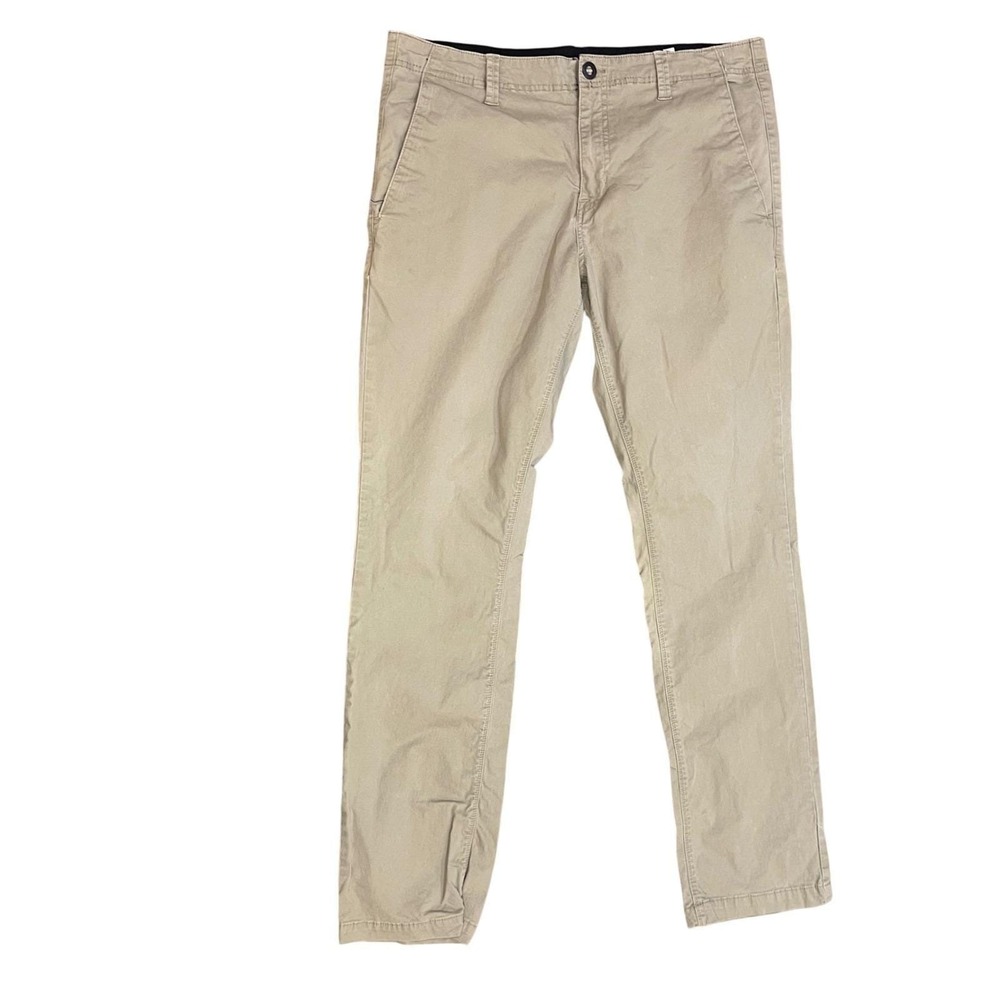 Volcom Frickin Modern Khaki Chino Pants Skate Slim Fit Size 36